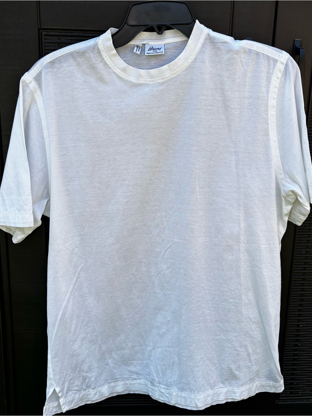Brioni Men’s White T-shirt Size Small Italy Short Sleeve
